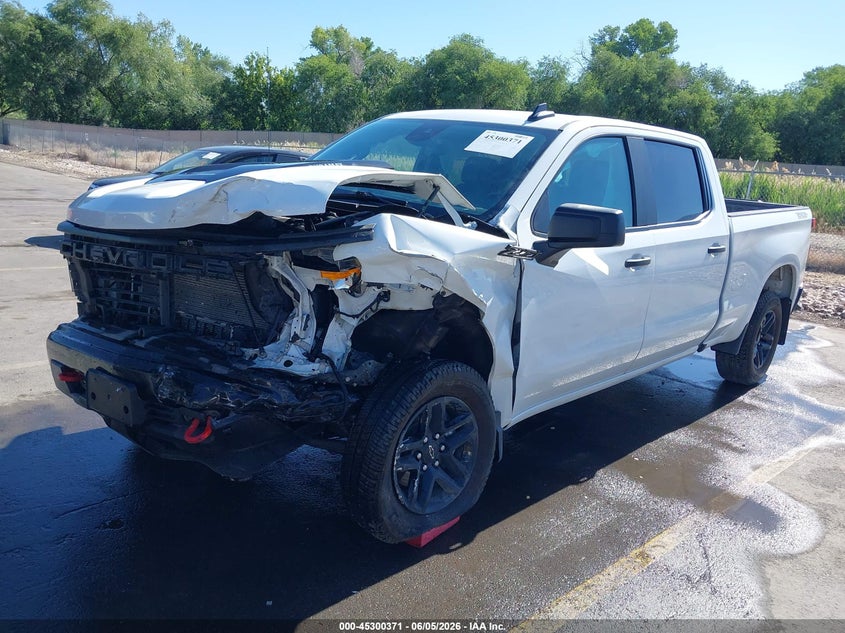 Vin: 3gcudce89rg219957, lot: 45798234, chevrolet silverado 1500 4wd  standard bed custom trail boss 20242