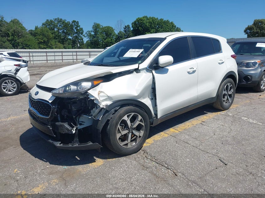 Vin: kndpm3ac6n7982984, lot: 45798243, kia sportage lx 20222