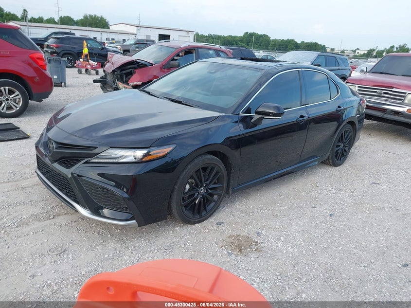 Vin: 4t1k61bk3pu080369, lot: 45798288, toyota camry xse awd 20232