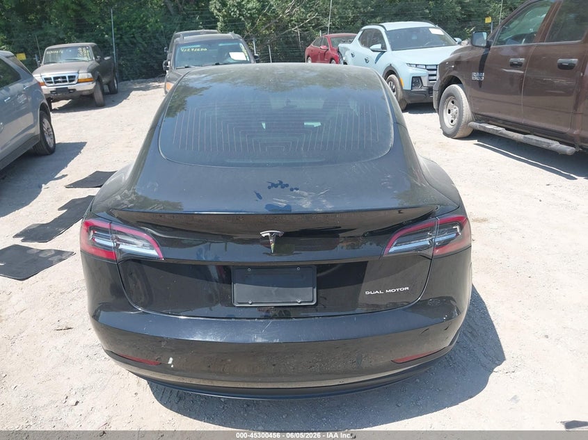 2020 Tesla Model 3 Long Range Dual Motor All-Wheel Drive VIN: 5YJ3E1EB9LF787678 Lot: 45300456