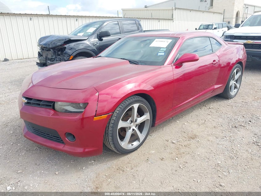 2014 Chevrolet Camaro 1lt 2G1FB1E34E9224777 photo 1