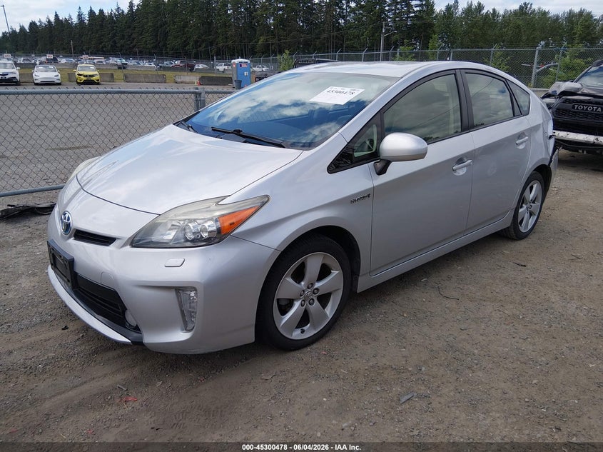 Vin: jtdkn3du4c1494404, lot: 45798341, toyota prius five 20122