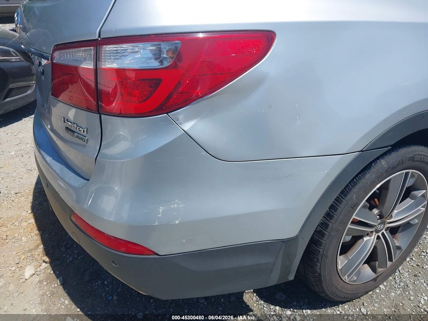 2016 Hyundai Santa Fe Limited VIN: KM8SRDHF3GU139004 Lot: 45300480