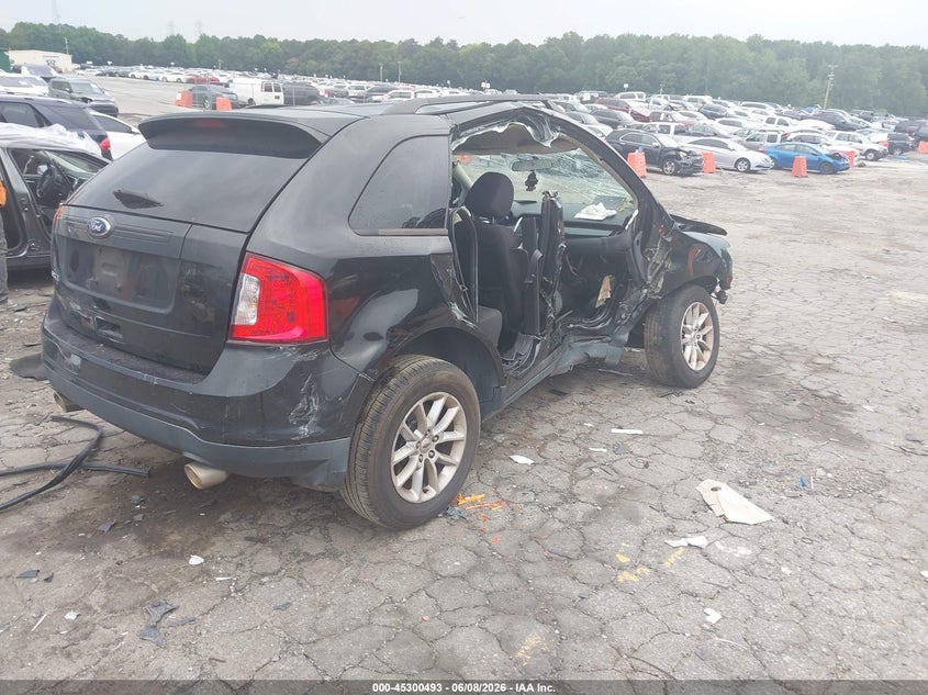 Vin: 2fmdk3gc6dbc44345, lot: 45798356, ford edge se 20134