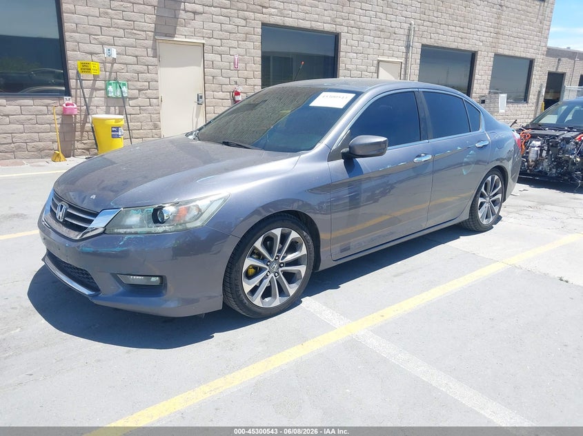 Vin: 1hgcr2f53fa236566, lot: 45798406, honda accord sport 20152