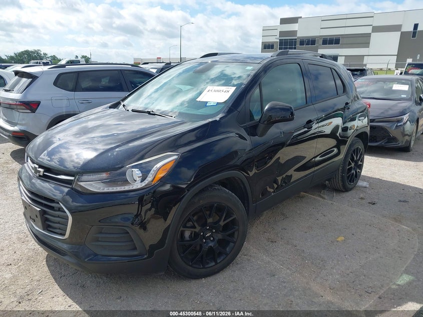 Vin: kl7cjlsbxmb359485, lot: 45798411, chevrolet trax fwd lt 20212