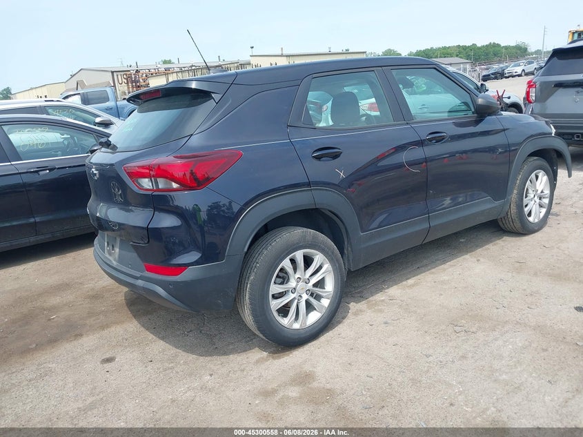 Vin: kl79mms22mb100156, lot: 45798421, chevrolet trailblazer fwd ls 20214