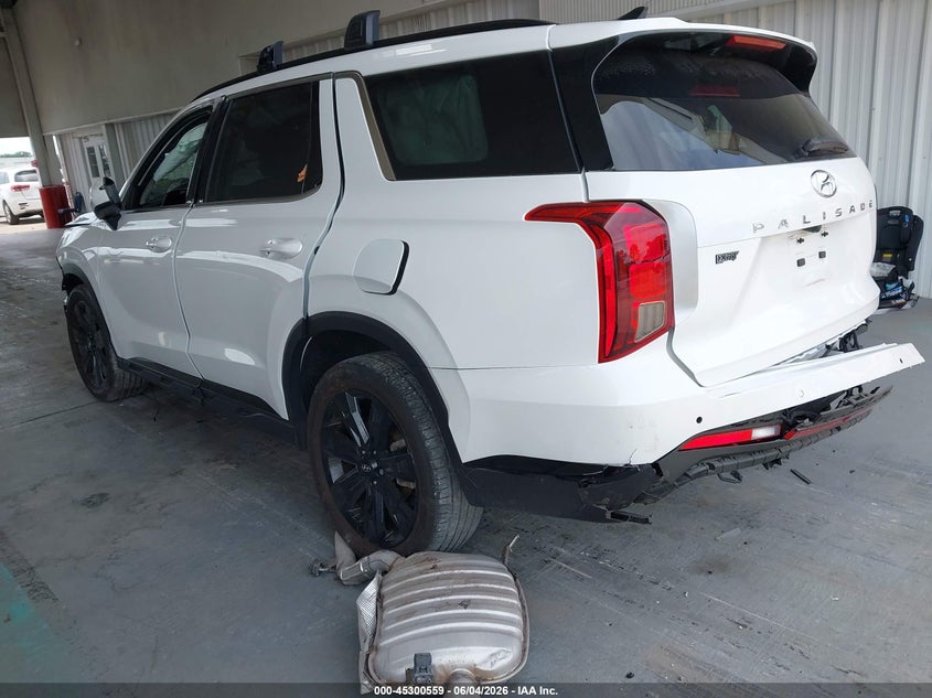 Vin: km8r34ge9ru763210, lot: 45798422, hyundai palisade xrt 20243
