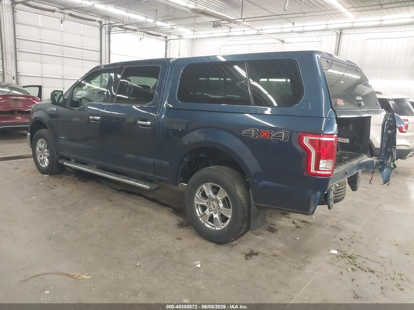 Vin: 1ftew1egxhke18727, lot: 45798435, ford f-150 xlt 20173