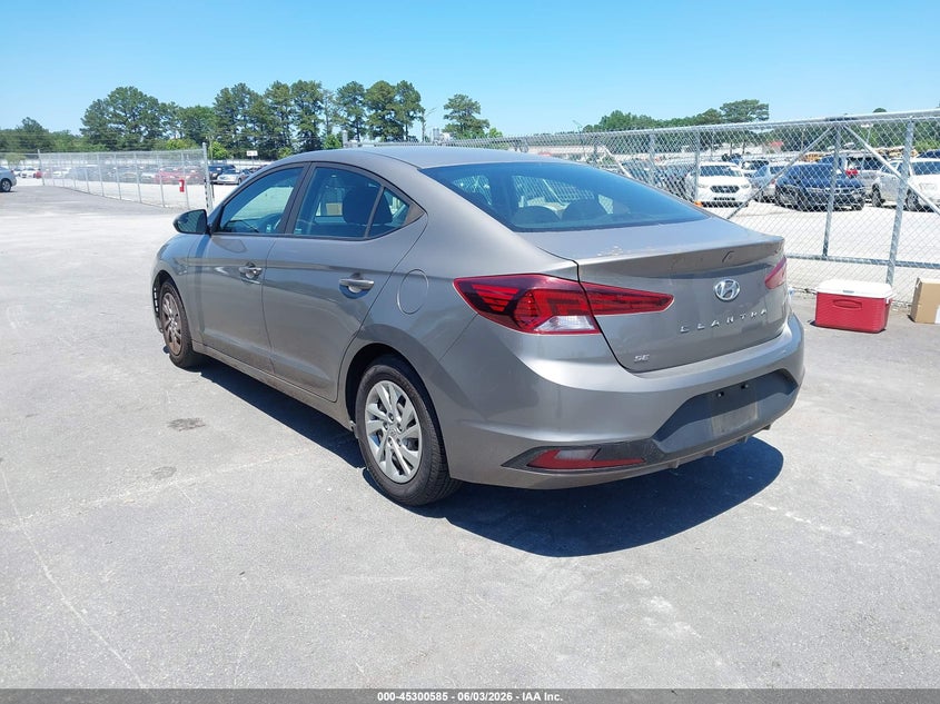 Vin: kmhd74lf5lu905783, lot: 45798448, hyundai elantra se 20203