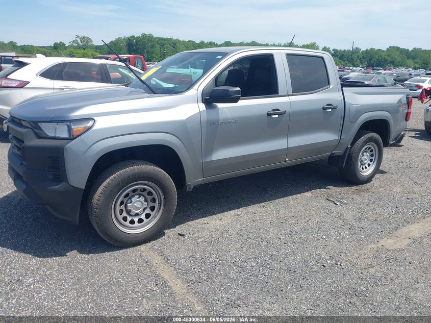 2024 CHEVROLET COLORADO 2.7L I-4 DI, DOHC, V(VIN: 1GCPTBEK2R1128968