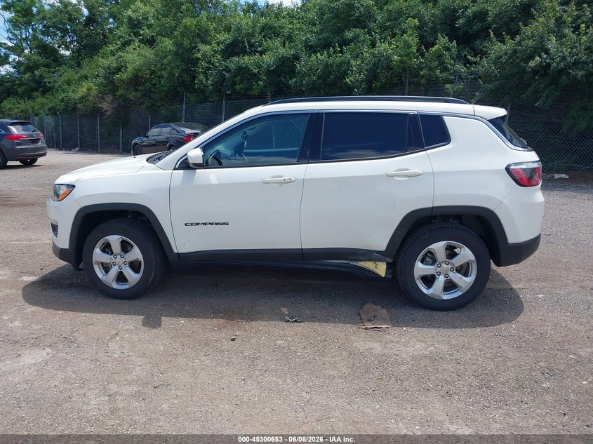 2019 Jeep Compass Latitude 4X4 VIN: 3C4NJDBBXKT713664 Lot: 45300653