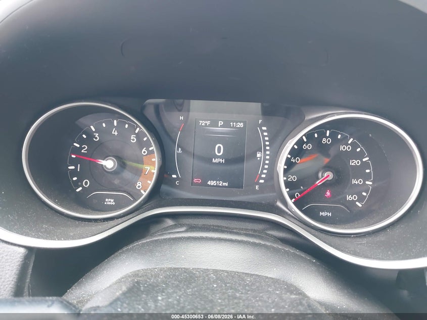 2019 Jeep Compass Latitude 4X4 VIN: 3C4NJDBBXKT713664 Lot: 45300653