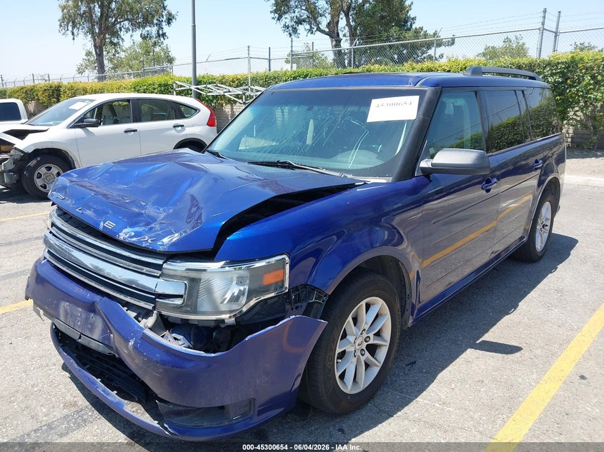 Vin: 2fmgk5b80ebd29050, lot: 45798517, ford flex se 20142