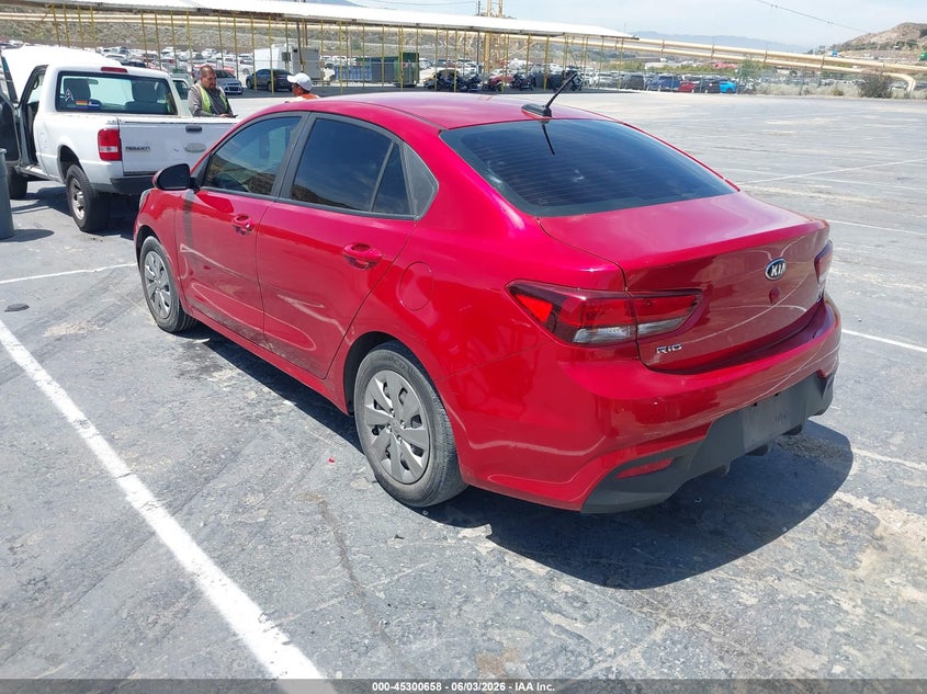 Vin: 3kpa24ab4je072981, lot: 45798521, kia rio s 20183