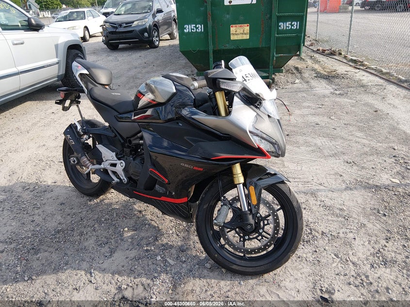 2025 CF MOTO 450SS auction photo 1