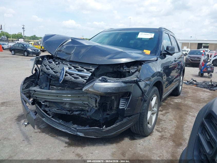 Vin: 1fm5k7dh3jga44510, lot: 45798533, ford explorer xlt 20182
