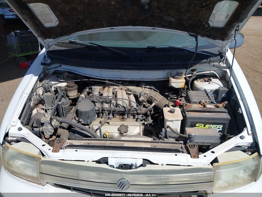 1993 Mercury Villager VIN: 4M2DV11W0PDK08162 Lot: 45300671