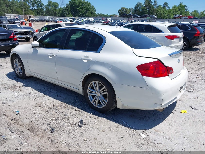 Vin: jn1cv6ap4dm305239, lot: 45798545, infiniti g37 journey 20133