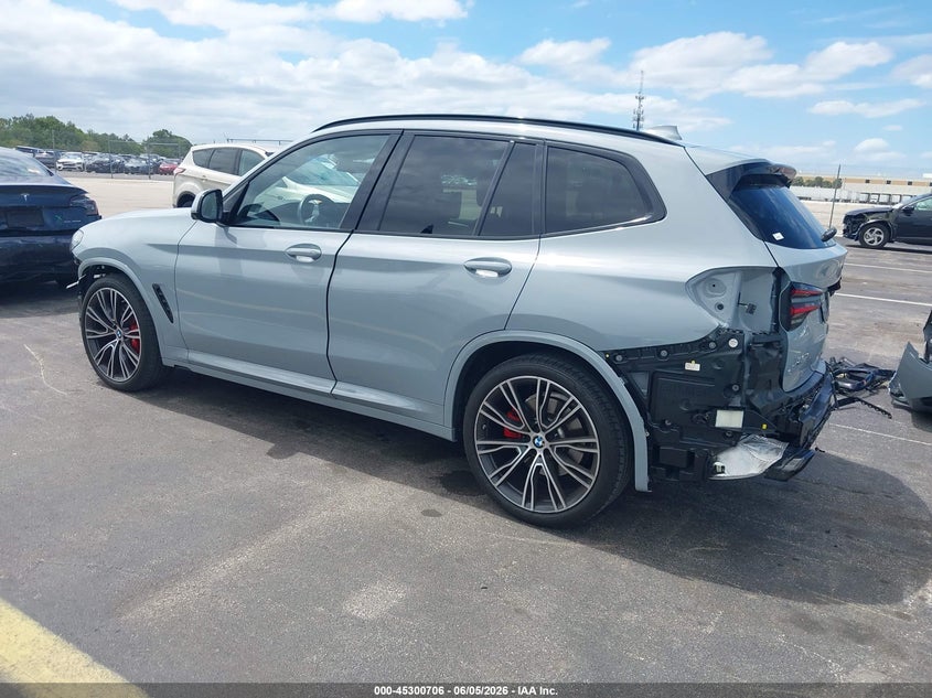 Vin: wbx47dp06pn194687, lot: 45798569, bmw x3 sdrive30i 20233