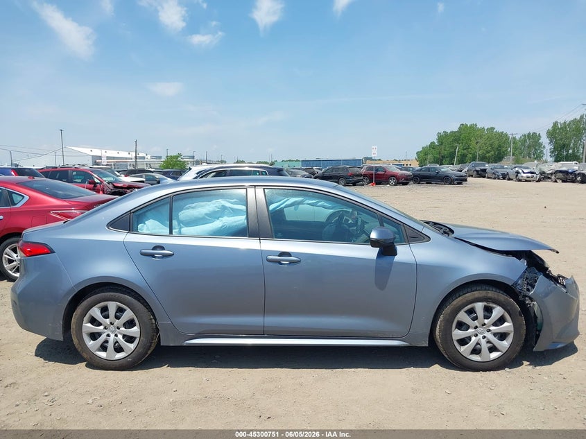 TOYOTA COROLLA 2022 VIN 5YFEPMAE5NP286007