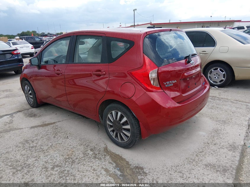 Vin: 3n1ce2cp6fl385520, lot: 45798633, nissan versa note s (sr)/s plus/sl/sr/sv 20153