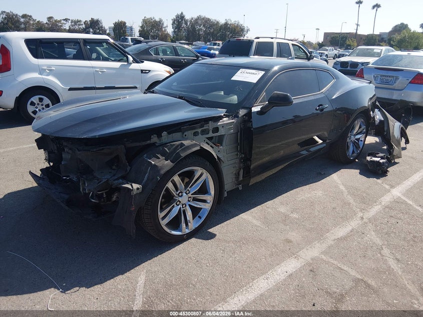 Vin: 1g1fd1rs9h0134809, lot: 45798670, chevrolet camaro 2lt 20172