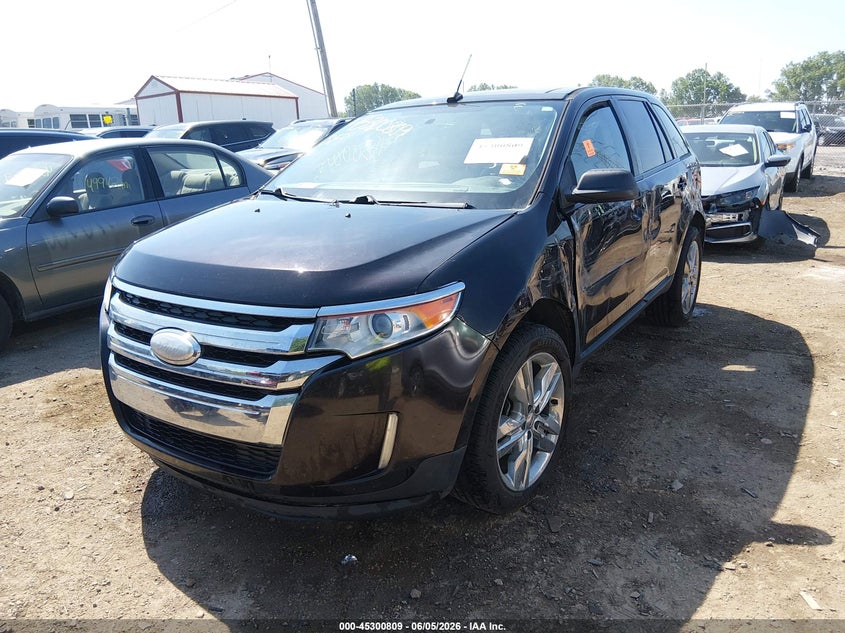 Vin: 2fmdk4jc3dbb36506, lot: 45798672, ford edge sel 20132