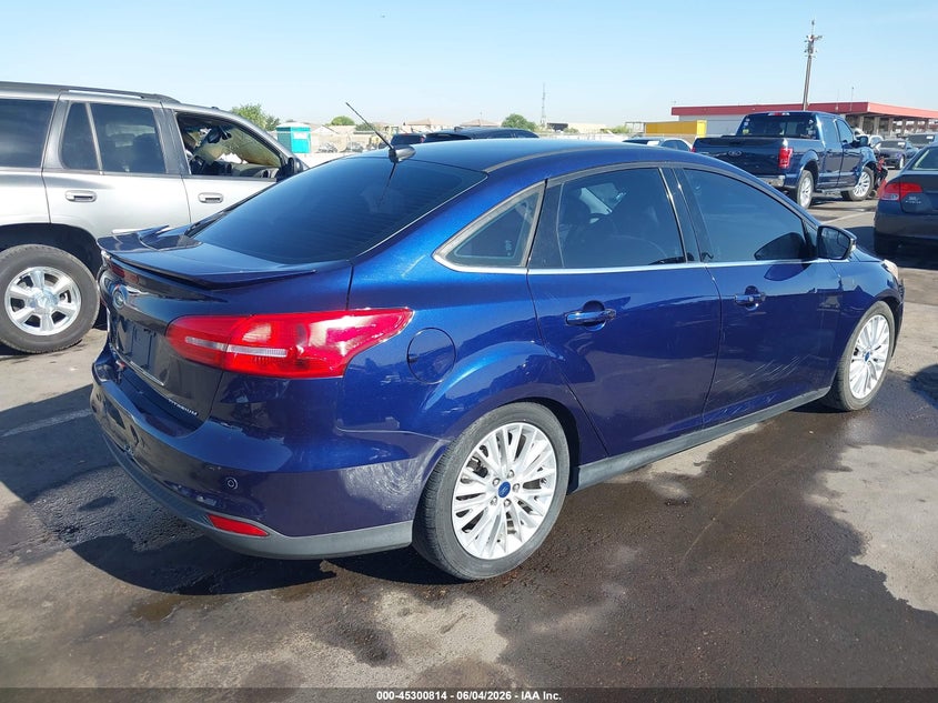 Vin: 1fadp3j25gl234289, lot: 45798677, ford focus titanium 20164