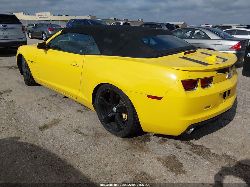 2012 CHEVROLET CAMARO auction photo 3