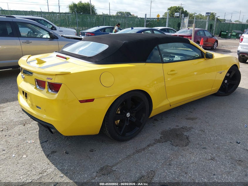 2012 CHEVROLET CAMARO auction photo 4