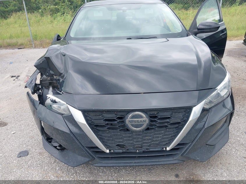 2020 Nissan Sentra S Xtronic Cvt VIN: 3N1AB8BV7LY261872 Lot: 45300888