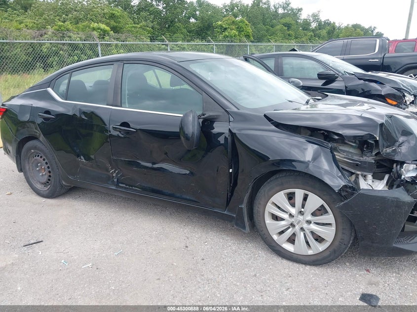 2020 Nissan Sentra S Xtronic Cvt VIN: 3N1AB8BV7LY261872 Lot: 45300888