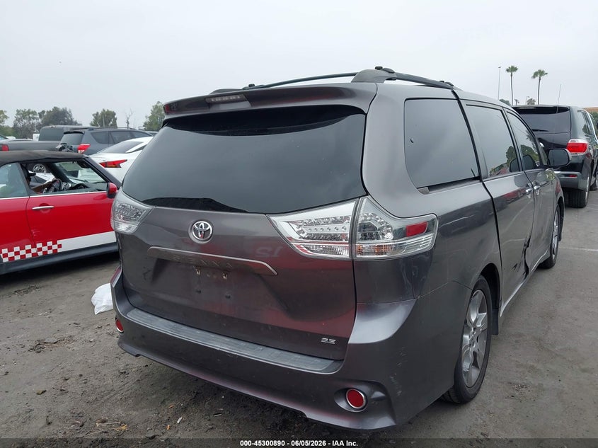Vin: 5tdxk3dc4ds361765, lot: 45798753, toyota sienna se 8 passenger 20134