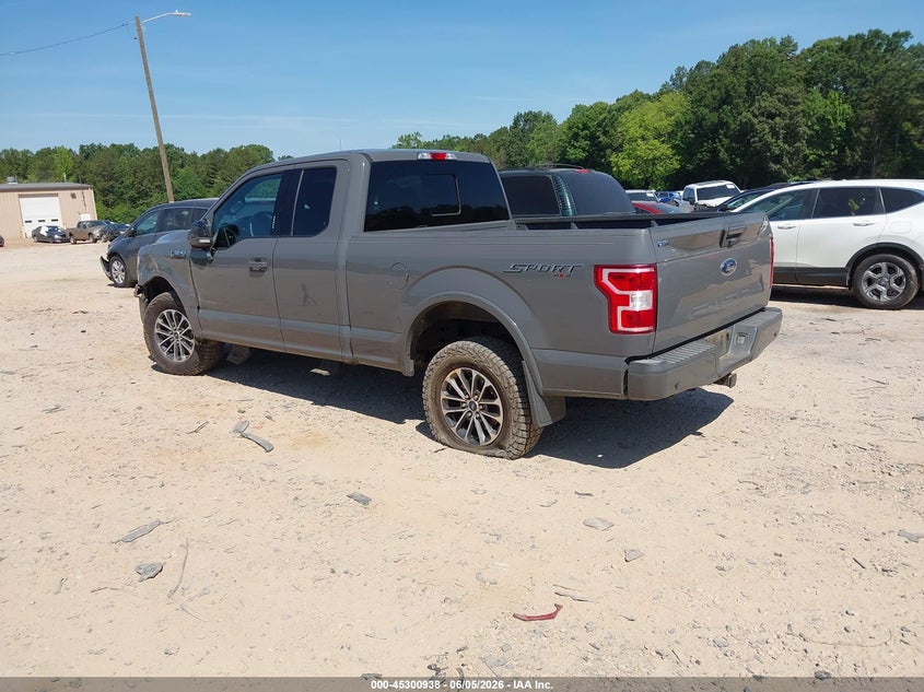 Vin: 1ftfx1e58jfb79256, lot: 45798801, ford f-150 xlt 20183