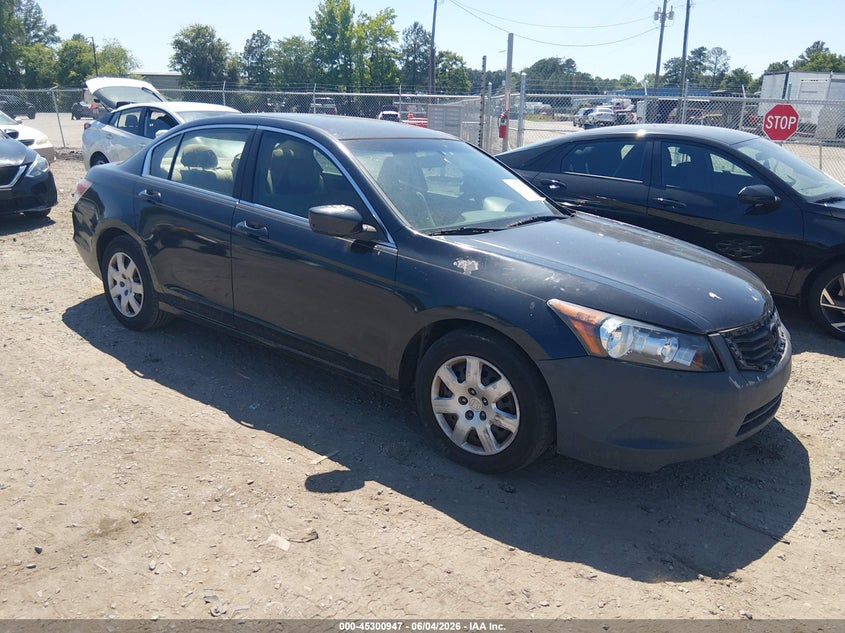 2008 HONDA ACCORD auction photo 1