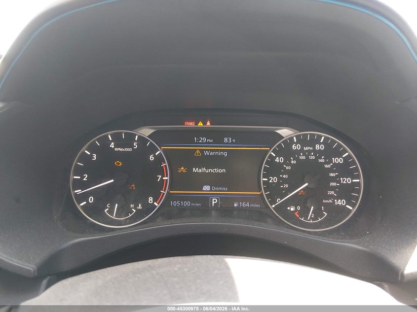 2021 Nissan Altima Sr Fwd VIN: 1N4BL4CV2MN418184 Lot: 45300975