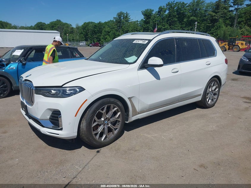 Vin: 5uxcw2c03l9b99906, lot: 45798841, bmw x7 xdrive40i 20202