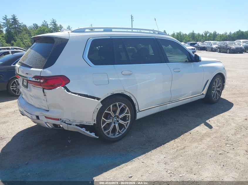 Vin: 5uxcw2c03l9b99906, lot: 45798841, bmw x7 xdrive40i 20204