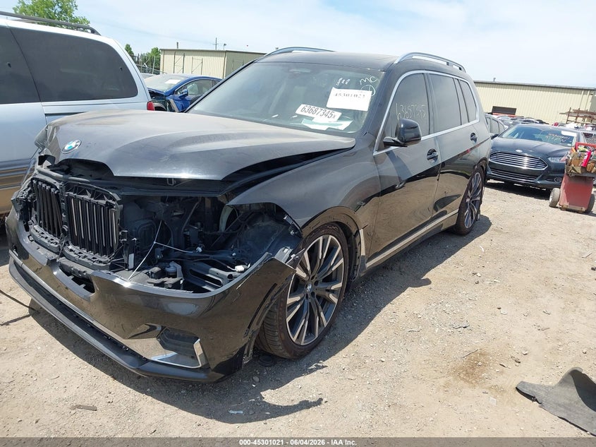 Vin: 5uxcw2c08l9c16036, lot: 45798884, bmw x7 xdrive40i 20202