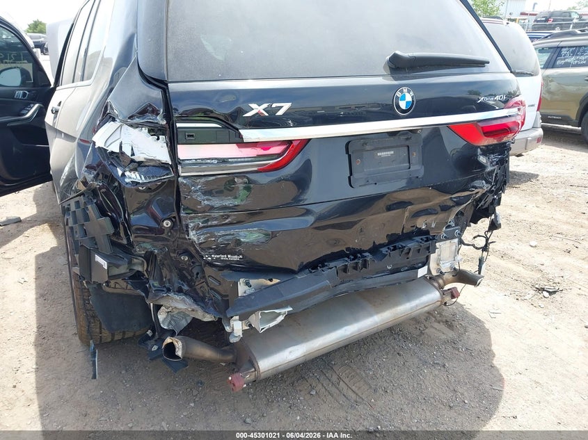 2020 BMW X7 xDrive40I VIN: 5UXCW2C08L9C16036 Lot: 45301021