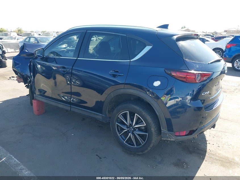 Vin: jm3kfadl0h0209596, lot: 45798885, mazda cx-5 grand select 20173
