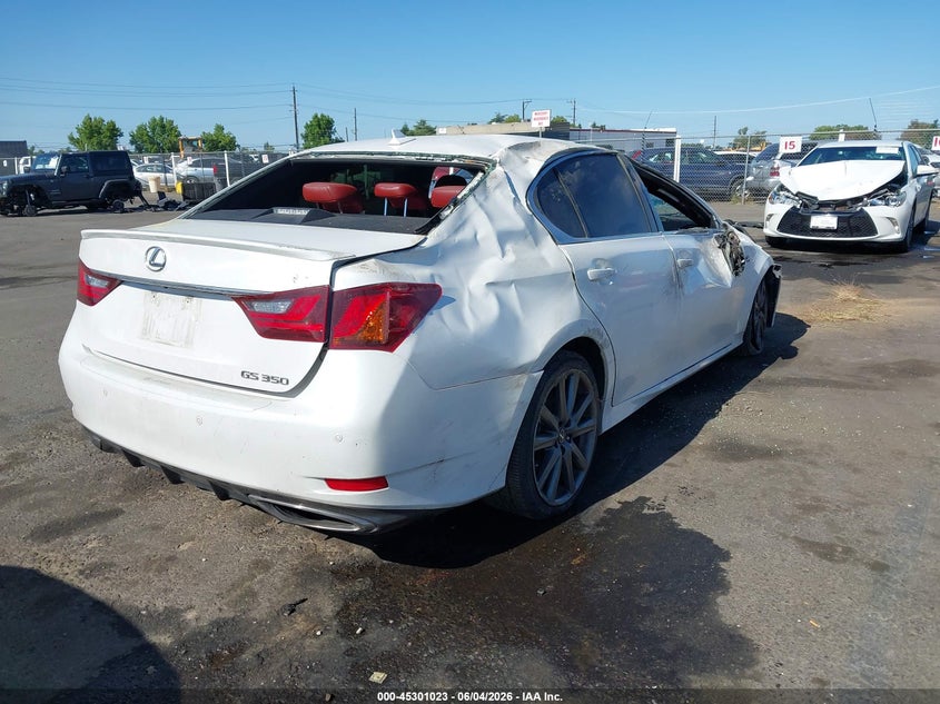 Vin: jthbe1bl9d5021654, lot: 45798886, lexus gs 350 20134