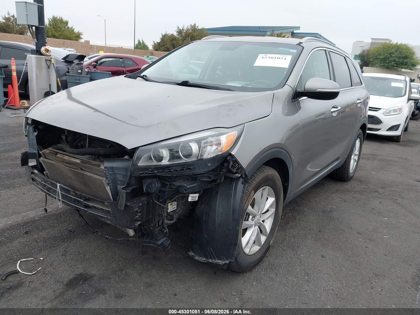 Vin: 5xypg4a52gg083740, lot: 45798914, kia sorento 3.3l lx 20162