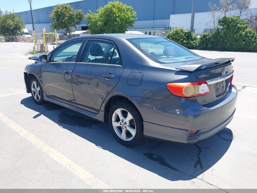 2012 Toyota Corolla 1.8 S Le brown Lot 111045301058 Vin 5YFBU4EE4CP016270