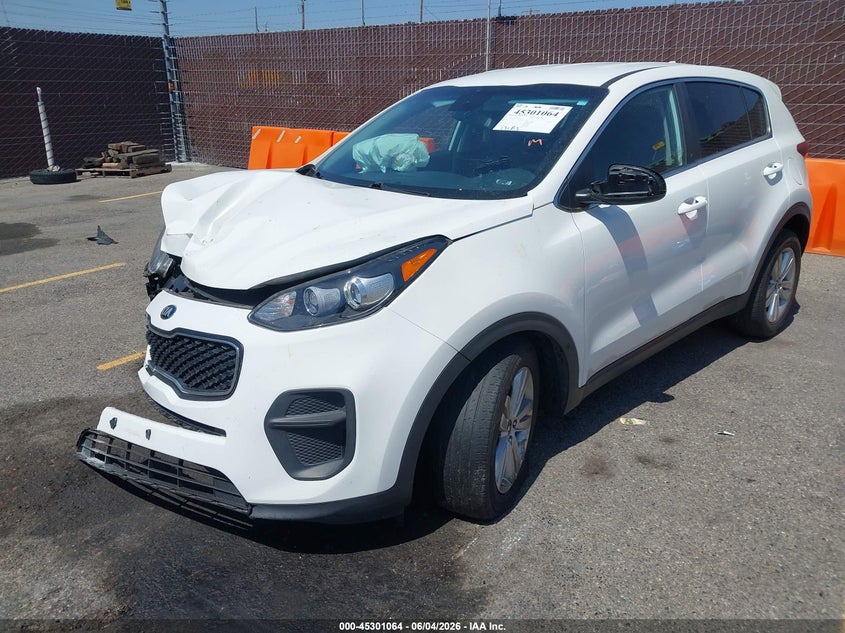 Vin: kndpm3ac6h7119008, lot: 45798927, kia sportage lx 20172