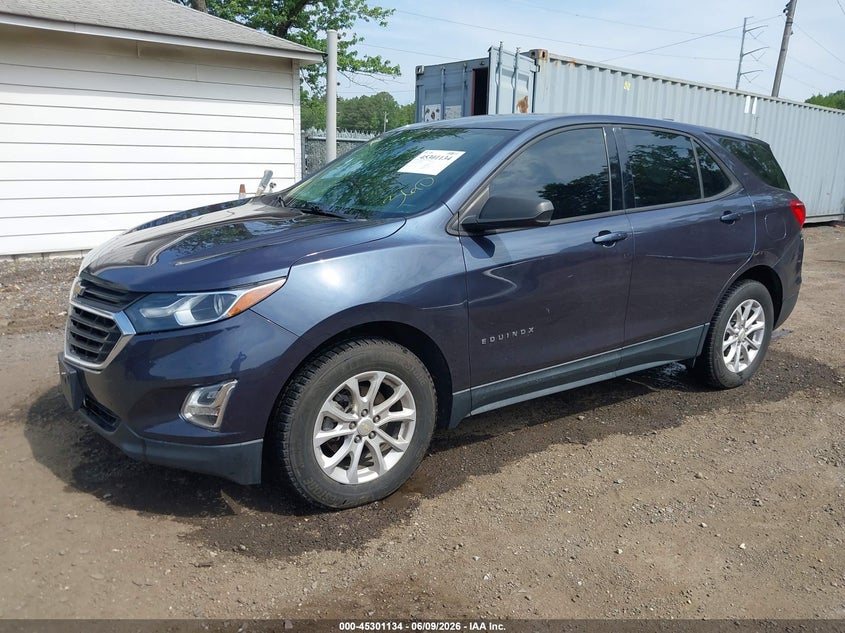 Vin: 3gnaxhev1js628850, lot: 45798997, chevrolet equinox ls 20182