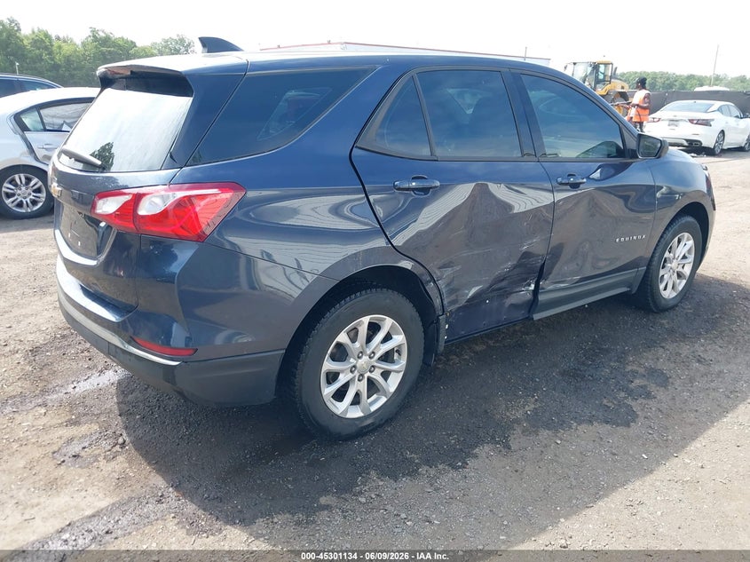 Vin: 3gnaxhev1js628850, lot: 45798997, chevrolet equinox ls 20184