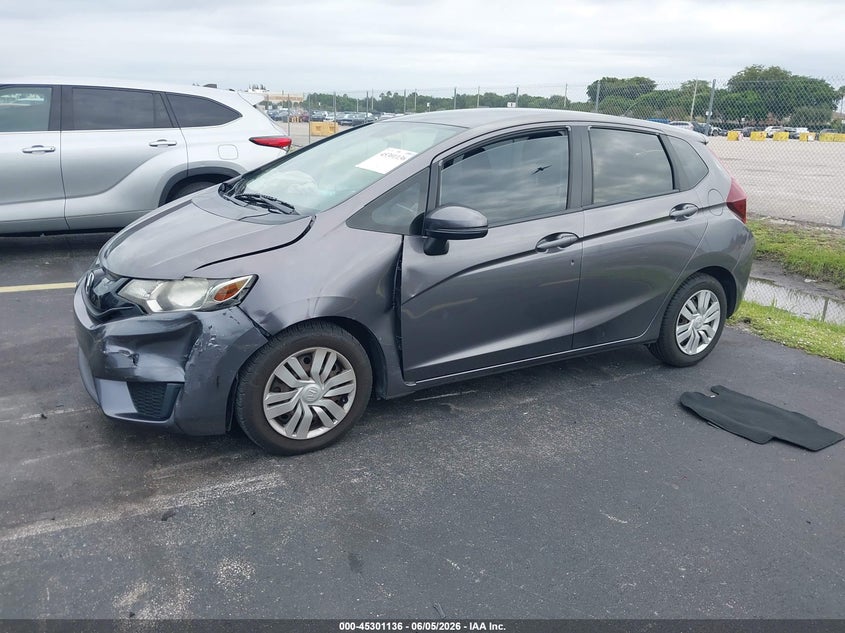 2016 Honda Fit Lx JHMGK5H52GS014467 photo 1