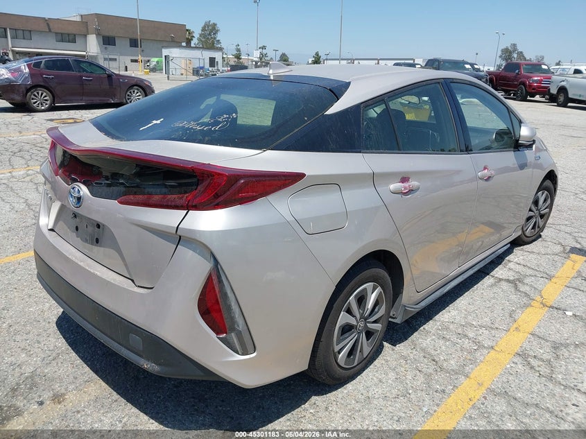 Vin: jtdkarfp6h3003171, lot: 45799046, toyota prius prime premium 20174